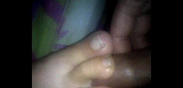  paja con los pies de mi mujer dormida 32